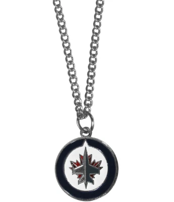 Colar de corrente NHL Hóquei Winnipeg Jets 22" com pequeno berloque - Imagem 1 de 2