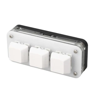 3 Key Mini Keypad USB Mechanical Gaming Programmable Macro Keyboard Blue New - Picture 1 of 24