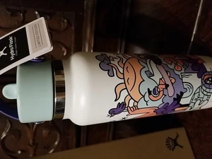 Hydro Flask LE-USSSHE-B Glacier 40oz Wide Flex Straw Cap Leakproof Water Bottle - Picture 1 of 9