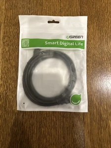 New UGREEN 6ft Cable USB 3.0 Male to Male gold-plated connector Smart Digital - Picture 1 of 2
