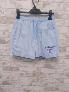 Barbour Men's Swim Shorts ski Blue Size XS  - Picture 1 of 10