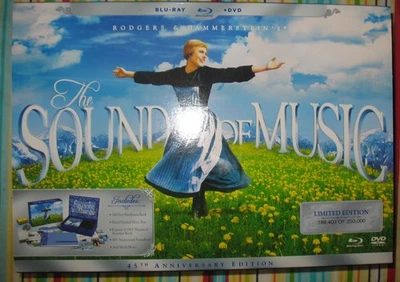 The SOUND OF MUSIC 45th Anniversary Limited Edition BLU-RAY + DVD BOXSET - Image 1 of 4