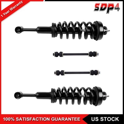 Fits 2006-2010 Mercury Mountaineer Front Struts Spring Sway Bar Link Kit - Image 1 of 4