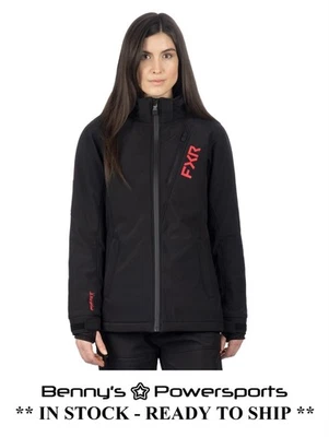 FXR Women's Vertical Pro Insulated Sofshell Jacket Winter Riding Snow Waterproof - Image 1 of 3
