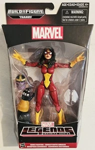 MARVEL LEGENDS INFINITE SERIES FIERCE FIGHTERS SPIDER-WOMAN FIGURE BAF THANOS - Foto 1 di 8