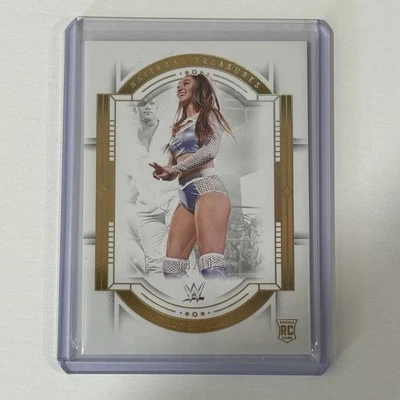 Wren Sinclair 2024 National Treasures WWE Gold #66 NXT #08/10 - Image 1 of 2