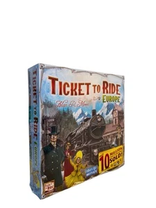 Ticket to Ride Europe Board Game (Genuine) Brand New In Shrink - Picture 1 of 1