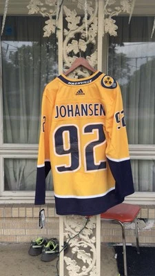 Ryan Johansen autographed signed jersey NHL Nashville Predators JSA COA - Image 1 of 3