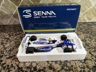Ayrton Senna 1994 Minichamps Williams FW16 Formula 1 San Marino GP 1:18 Scale - Image 1 of 4