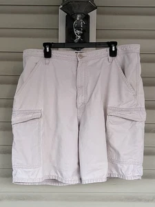 Polo Ralph Lauren Easy Cargo Shorts Mens Sz 38x8 VTG Chino Cotton Military Army - Picture 1 of 15