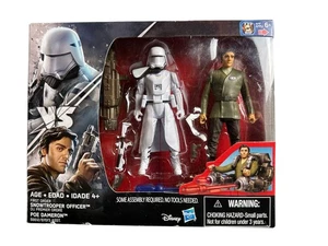 Hasbro Star Wars First Order Snowtrooper Officer & Poe Dameron 3.75in - Picture 1 of 2