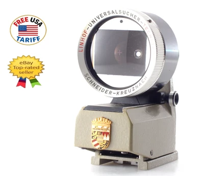 [Near Mint] Linhof Optical Multifocus View Finder 9x12 4x5 Film Camera From JPN - Image 1 of 4