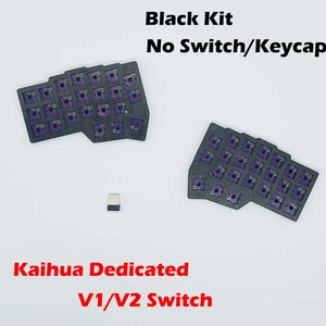 CHOC Corne V4.1 Split Mechanical Keyboard Wireless Hot-Swap VIAL Low Profile - Picture 1 of 28