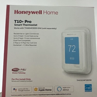 Termostato inteligente Honeywell Home T10+ pro THX321WF3003W RedLINK WiFi no sensor Foto 1 de 2