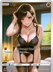 LoveangelGames- Custom Card-Character Set- Tifa Promo - Picture 1 of 1
