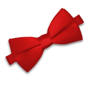 Boys Children Bow Tie Pre-tied Wedding Communion Confirmation Adjustable - Picture 1 of 15