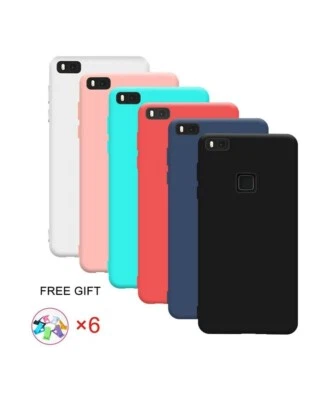 6 cover  PER HUAWEI p9 lite ,YIDAXING CUSTODIA MORBIDO OPACO IN SILICONE TPU, - Immagine 1 di 2