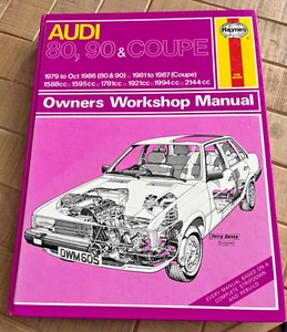 🚗 Haynes Owners Workshop Manual: Audi 80, 90 & Coupe, 1979 - 1990 📮FREE P&P 📮 - Picture 1 of 14
