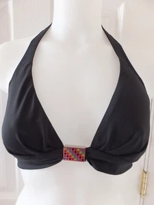 PERRY ELLIS BLACK Bikini Top - - MEDIUM - Picture 1 of 6