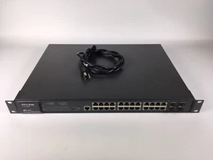 TP-Link TL-SG3424P JetStream Managed PoE Switch - Photo 1/5