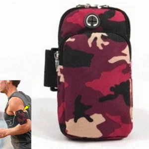 Red Sport Running Arm bag Phone Bag Fits ios 7/6/6S/SE S5/S4/S3 Sweat Resistan - Picture 1 of 2