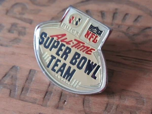 NFL BUICK SUPER BOWL TEAM PIN BADGE - Picture 1 of 4
