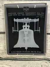 Philadelphia Liberty Bell Radiograph PENNSYLVANIA X-RAY CORP 1976 Houze Glass