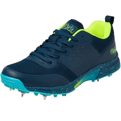 2025 Gunn & Moore Unisex Aion Spike Cricket Shoes NAVY - Free P&P - Image 1 of 4