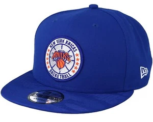 New York Knicks NBA Tip Off Series New Era 9Fifty Hat Cap Snapback Royal Blue - Picture 1 of 4