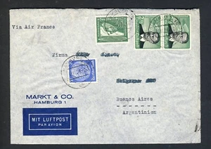 Germany 1938 Airmail cover to Argentina - Picture 1 of 2