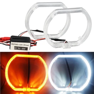 Hight Quality LED Light Guide Angel Eyes Halo Rings for Car Headlight Retrofit - Picture 1 of 77