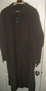 Men's Single Breasted Breasted Full Length Trench/Raincoat~44 U.S. - Picture 1 of 10