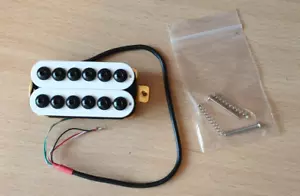 Pickup Per Chitarra Elettrica Humbucker - Bianco - Foto 1 di 4