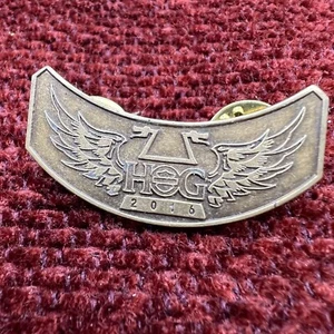 Vintage Harley Davidson Owners Group Heritage HOG Weste Pin Jacke Hut Pin 2016 - Bild 1 von 1