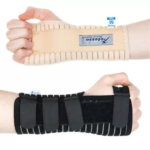 Actesso Breathable Wrist Support Splint for Sprain Injury Carpal Tunnel Pain - Picture 1 of 9