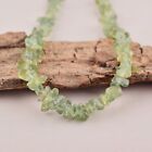 Natural Peridot Crystal 16 Inches Strand Rough Loose Stone For Jewelry Making