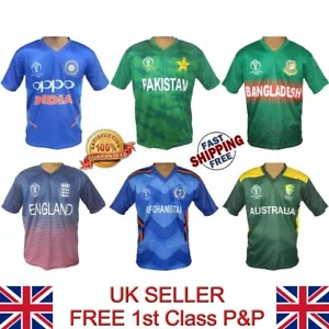 LTG Cricket Sports T Shirt Jersey Australia Bangladesh India Pakistan England - Picture 1 of 10