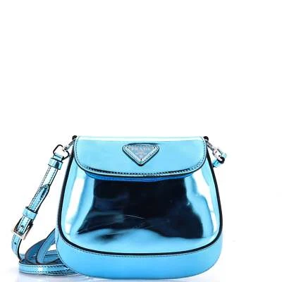 Prada Cleo Flap Shoulder Bag Spazzolato Leather Mini - Image 1 of 4