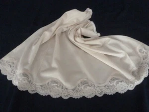 schöner Vintage Petticoat hübsche Spitze Gr. 46/48/50 elastischer Bund Ref. 485A - Bild 1 von 2