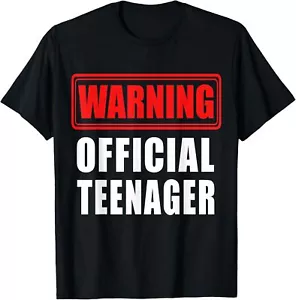 Official Teenager 13th Birthday Gift 13 Year Old Boys Girls T-Shirt Hoodie - Picture 1 of 19