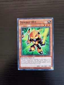 Deskbot 003 - Yugioh Structure Deck Mechanized Madness 1st Ed - SR10-EN022 - Picture 1 of 2