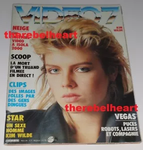 KIM WILDE 1984 Mag - MICHAEL JACKSON Roy Scheider CYRIELLE CLAIRE Clio Goldsmith - Picture 1 of 1