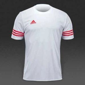 Adidas Mens Entrada 14 Jersey - White/Red, Brand New With Tags. n14 - Picture 1 of 1
