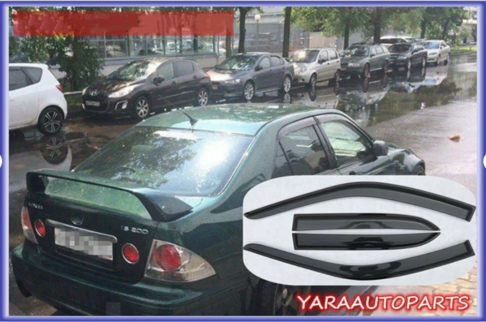 Weather Shields Weathershields suitable for Lexus IS200/IS300／Altezza 98-05 4pcs - Image 1 of 4