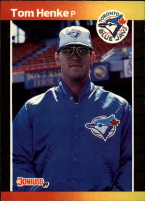 1989 Donruss #385 Tom Henke - NM - Image 1 of 2