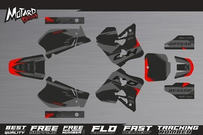 Kit Gráficos para Honda CR 125 R 1995 1996 1997 Calcomanías Pegatinas por Motard Design Foto 1 de 3