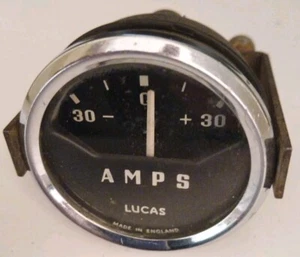Medidor y soporte amplificadores Triumph MGA Aston Martin Sunbeam Jaguar Lucas - Imagen 1 de 4