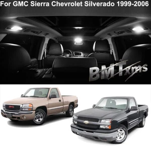 14x Interior Light Bulbs For GMC Sierra Chevrolet Silverado 1999-2006 White - Bild 1 von 12