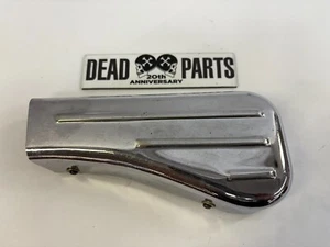 Harley Knucklehead Chopper filtro de aire cromado limpiador hocico - Imagen 1 de 4