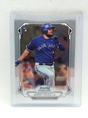Rowdy Tellez 2019 Bowman Sterling Baseball - #62 RC - Toronto Blue Jays - Image 1 of 2